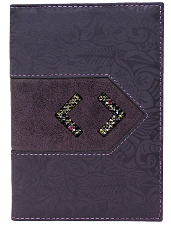 Женский бумажник водителя БС-12 lancetta темно-фиолетового цвета Kniksen