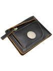 Мужское портмоне для денег и карт KO-3-RS черный RS